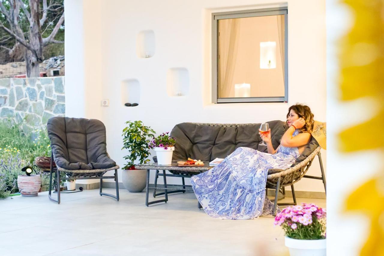 Cycladic Home On The Hill With Beautiful Views!! Agkidia Esterno foto